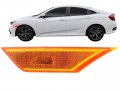 Apa Replacement For Front Side Marker Light Assembly 2016 2017 2018 2019 2020 2021 Honda Civic Sedan Coupe Hatchback Type R 