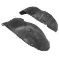 Front Fender Liner Panel W Clips For 2007-2013 Chevrolet Silverado 1500 Inner Wheel Splash Shields Guard Plastic Pe Black