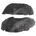 Front Fender Liner Panel W Clips For 2007-2013 Chevrolet Silverado 1500 Inner Wheel Splash Shields Guard Plastic Pe Black 