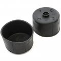 Red Hound Auto 2 Center Console Front Cup Holder Inserts 2011-2017 Compatible With Toyota Camry Liner Black Replacement
