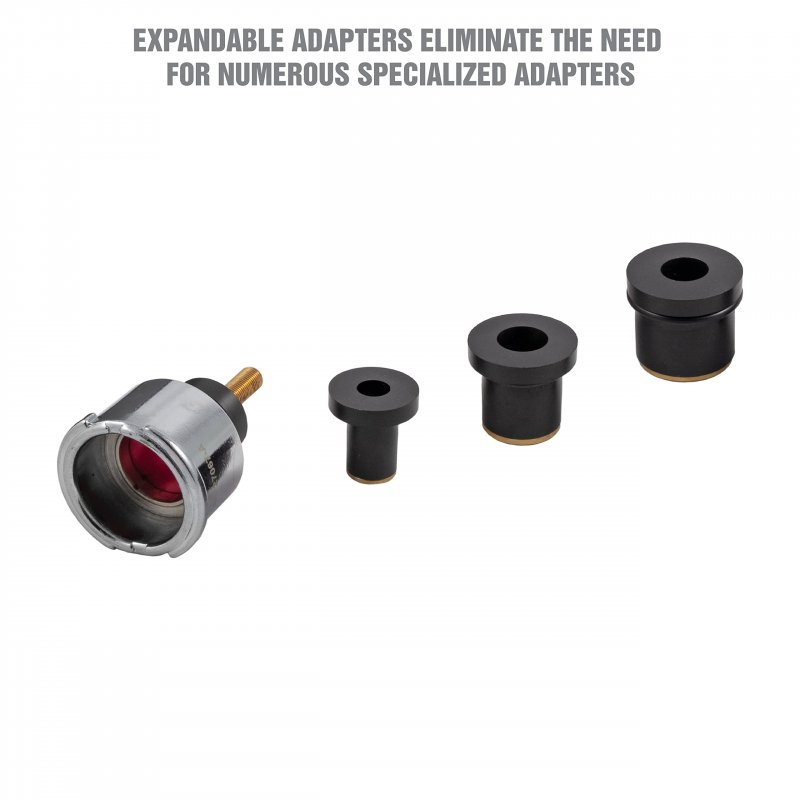 Oemtools 27067 Universal Cooling System Adapter Set Works With Auto Coolant Pressure Tester To Test In Most Vehicles Fits