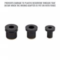 Oemtools 27067 Universal Cooling System Adapter Set Works With Auto Coolant Pressure Tester To Test In Most Vehicles Fits