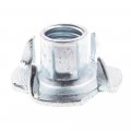 Prime-line T-nuts 4-prong Metric M8-1 25 Zinc Plated Steel 10 Pack 