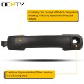 Exterior Front Driver Left Door Handle Replacement Fit 2007-2019 For Toyota Tundra 81295 69210-0c010
