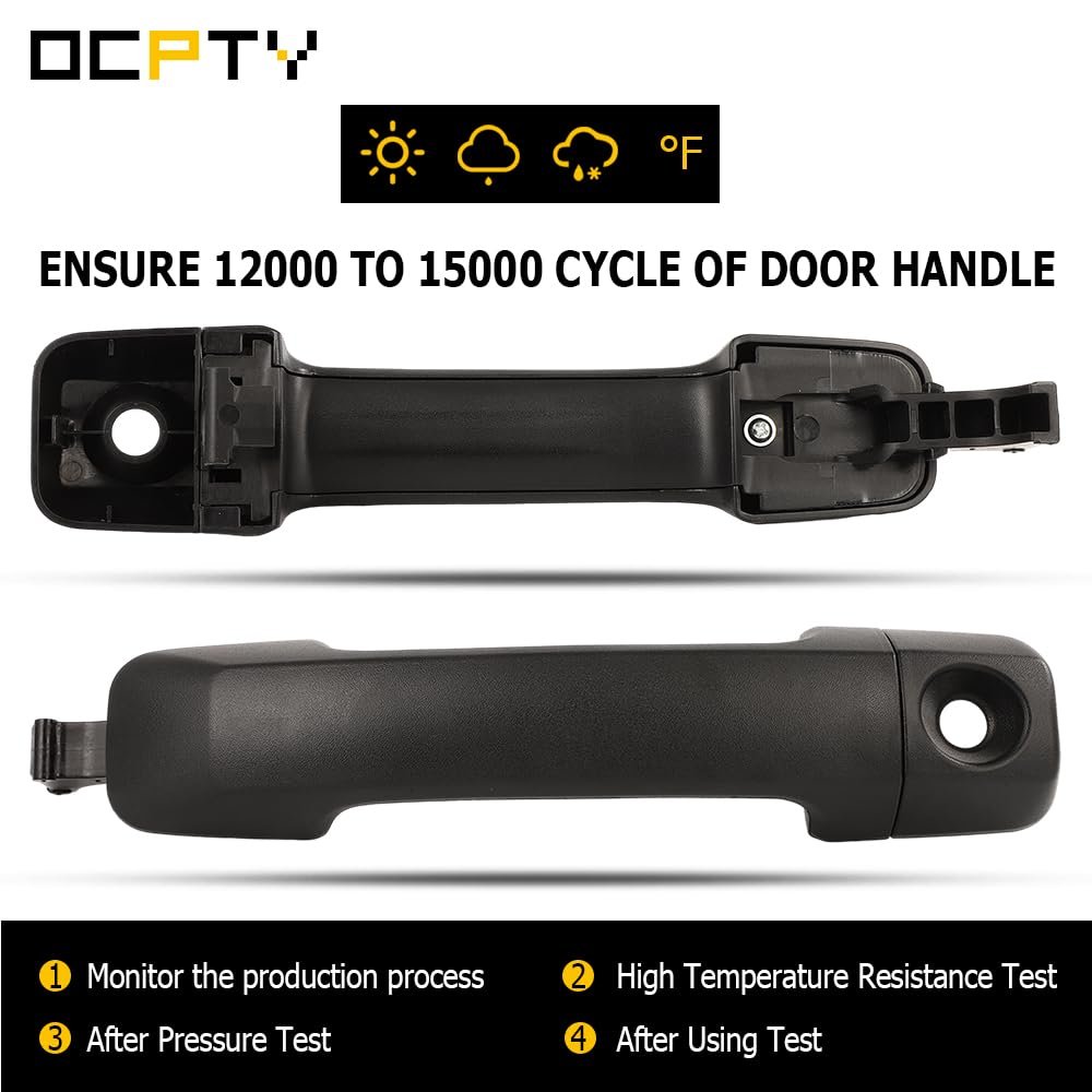 Exterior Front Driver Left Door Handle Replacement Fit 2007-2019 For Toyota Tundra 81295 69210-0c010