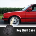 Uxcell New 2 Buttons Uncut Insert Key Fob Case Remote Control Shell Replacement For Citroen Saxo Xsara Picasso Berlingo C1 C2