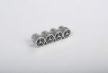 Genuine Mercedes Benz Black Style Valve Caps B66472002 Set Of 4