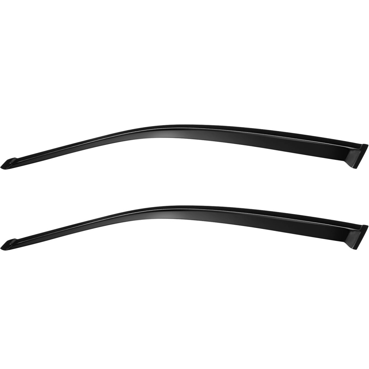 Outside Mount Window Wind Deflectors Replacement For 2001-2005 Honda Civic Visors Rain Guard 2pieces