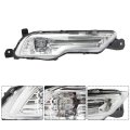Fog Lights Replacement For Fusion 2017-2018 Explorer 2018-2019 Passenger Right Side Driving Lamps Assembly Hs73-15a254-db Clear