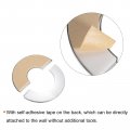 Uxcell Wall Split Flange 2pcs 201 Stainless Steel Round Escutcheon Plate For 80mm Diameter Pipe