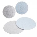 Uxcell 50 Pcs 5-inch Aluminum Oxide White Dry Hook And Loop Sanding Discs Flocking Sandpaper 120 Grit