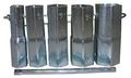 Socket Wrench Set With Handle For Shower Faucet Stem Removal 5 Piece Silver Metal Hex Head Size 10 