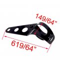 Astra Depot 6 5 Black Motorcycle Retro Headlight Assembly 35mm-43mm Bracket Cafe Racer Bobber Chopper Cruiser