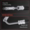 A-premium Power Steering Pressure Hose Line Assembly Compatible With Buick Rainier 2004-2007 Gmc Envoy Chevrolet Trailblazer