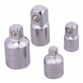 4 Pcs Impact Adapter And Reducer Set Included 3 8 To 1 2 Inch Drive Use With Wrenches Drills In Auto Construction Work