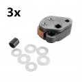 Sfriding 3 Drive Clutch Weights Rebuild Kit For Yamaha G2 G8 G9 G14 Gas Golf Cart 1985-1995