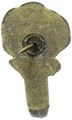 The Hillman Group 122292 Rose Push Pin Hanger Antique Brass 