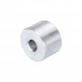 Uxcell 10pcs Aluminum Spacer 4 Bore X 3 Od 2 Length Screw Standoff Bushing Plain Round Metal For 1 Id Screws Bolts And Rods