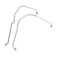 1971 1972 Chevrolet Chevelle El Camino Power Disc Master Cylinder Brake Lines Oe Steel 2pc Chb71j2 