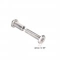 Uxcell Screw Post Fit For 5 16 8mm Hole Dia Male M6x20mm Female 6x18mm Belt Buckle Binding Bolts Leather Fastener Carbon Steel