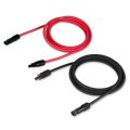 Temco 8 Awg Gauge Solar Panel Extension Cable Made In The Usa M F Connector Ends 10feet Black 10 Feet Red Variety Of Lengths