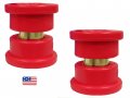 Track Bar Bushings For Dodge Ram 2006 2007 1500 And 2003 2500 3500 2 Piece Red Urethane Eyelet Design Part Number K80777 