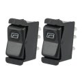 2pcs Power Window Switch Front Driver Side Master Control 000 820 3510 Replacement For Mercedes-benz Sl R107 W107 