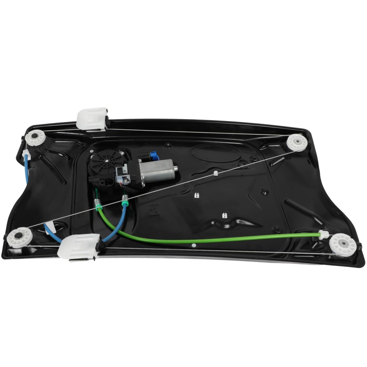 Front Left Driver Side Power Window Regulator With Motor For Land Rover Lr2 2008 To 2015 Replaces Lr006359