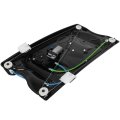 Front Left Driver Side Power Window Regulator With Motor For Land Rover Lr2 2008 To 2015 Replaces Lr006359