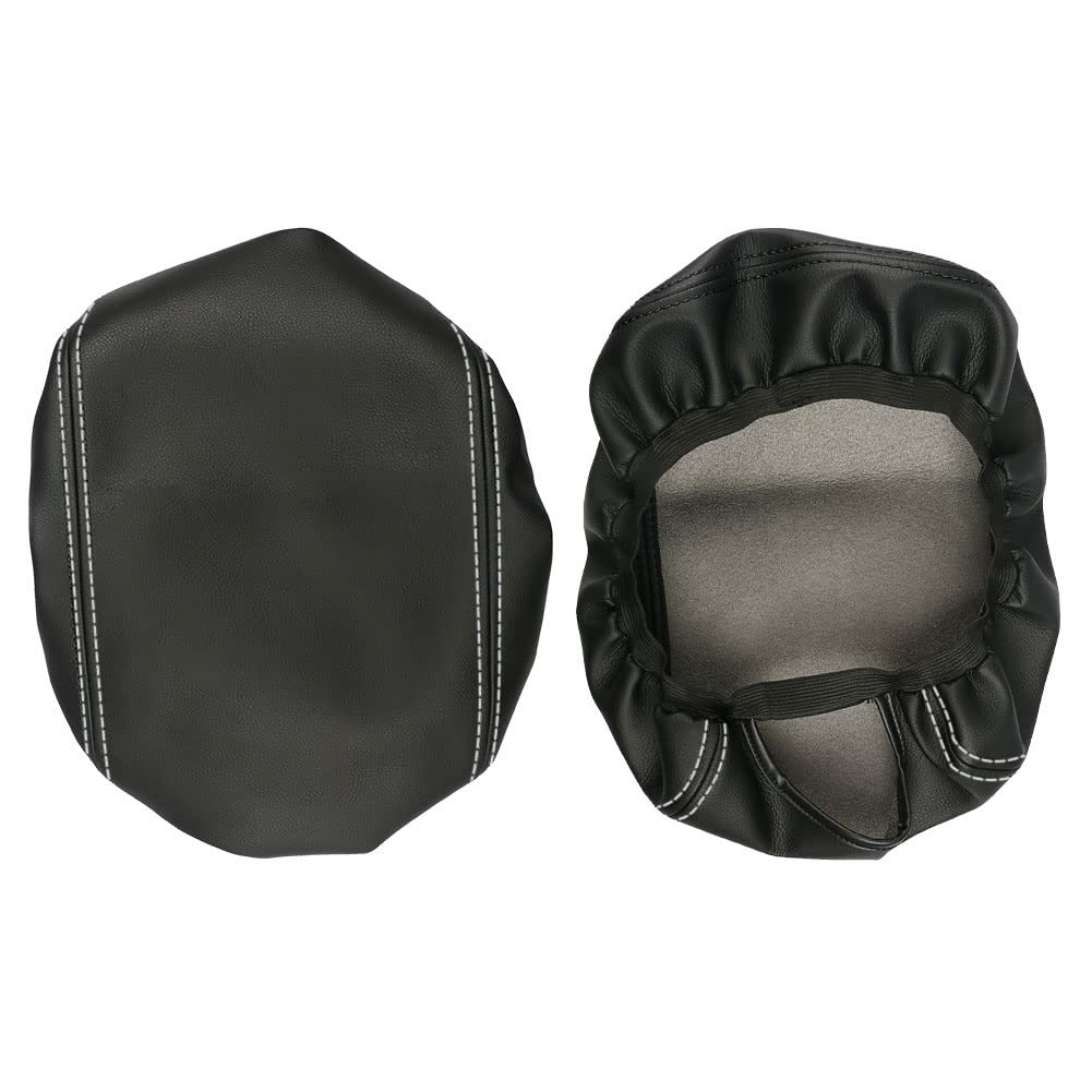 Leather Center Console Armrest Cover For 2010 2024 Toyota 4runner Microfiber Anti Scratch Protective Pad White Line