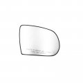 Ocpty Door Mirror Glass W Plate Rh Chrome Convex W For Jeep Cherokee 14-on Oe 68228910aa Pl Unk