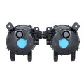 2-pack Fog Lights Assembly Lamps H8 Left And Right Side Replacement For F22 F30 F35 328i 3 Series Model 2012-2015 