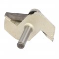 Uxcell Chamfer Router Bit 45 Degree 1 4 Shank 7 8 Cutting Height Edge Forming For Woodworking