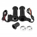 Electric Hot Heated Handlebar Grips 1 Pair 22mm 7 8 In Universal Motorcycle Atv Warm Hand With Three Gear Temperature Switch