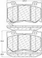 Centric 301 13460 Brake Pad Ceramic 