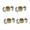 Topteng 4pcs Eccentric Shaft Camshaft Needle Bearing Fit For Bmw 1 Series E87 Facelift 2008-2011 Convertible E88 2010-2013 3