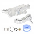 Munirater Upper Coolant Housing Straight Inlet W Integrated Filler Neck Elbow Hose Fitting Replacement For K24 K20z3