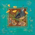Artwork On Tile Ceramic Mural Backsplash Morning Stroll By Susan Libby Kitchen Shower Bathroom 12 X 6 Tiles 