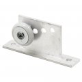 Prime-line M 6034 Tub Enclosure Roller And Bracket Assembly 3 4 In Oval Edge Nylon Tire Steel Ball Bearings Extruded Aluminum 2 