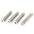 A16031800ux1359 M8x60mm Hex Socket Flat Head Split Sleeve Expansion Anchor Bolts 4pcs 
