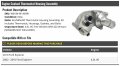 Engine Coolant Thermostat Housing Assembly Compatible With 2002-2010 Ford Explorer 4 0l V6 For Vehicles 2 Sensors