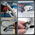 Gift2u Exhaust Pipe 50cm Fuel Tank Diesel Gas Vent Hose Length Flexible Tubing Heater Inner Diameter Air