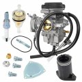 Moto1988 Carburetor Intake Manifold Boot For Yamaha Big Bear 400 2000 2001 2002 2003 2004 2005 2006 Carb