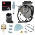 Moto1988 Carburetor Intake Manifold Boot For Yamaha Big Bear 400 2000 2001 2002 2003 2004 2005 2006 Carb