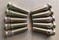 10pcs M14x1 50 Serrated Wheel Stud Bolts 610-638 15 8mm Knurl 59 5mm Uhl Length Replacement For Jeep Gladiator 2020-2025