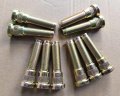 10pcs M14x1 50 Serrated Wheel Stud Bolts 610-638 15 8mm Knurl 59 5mm Uhl Length Replacement For Jeep Gladiator 2020-2025
