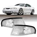 Usr 94-98 Mustang Corner Light A Turn Signal Lamps Sn95 Left Right Pair For 1994-1998 Ford Gt V6 Convertible Stang Svt All 