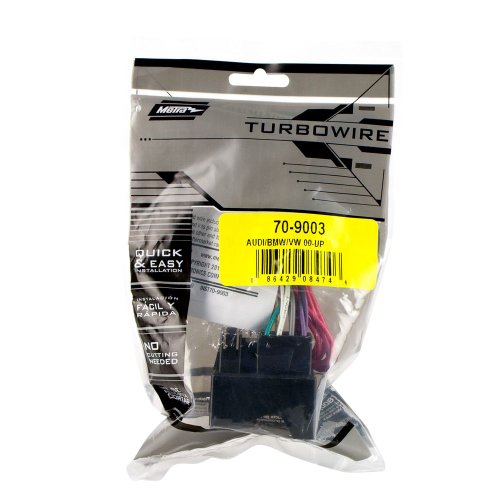 Metra 70-9003 Radio Wiring Harness For Audi Bmw Vw 2002-up