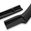 Auto Dynasty 3pcs Mp-style Paintable Front Bumper Lip Spoiler Splitter Body Kit Compatible With Toyota Sienna 2018-2020 Glossy