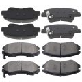 Ceramic Brakes Pads Ocpty Quick Stop Front Rear Brake Pad Fit For 2010 Hyundai Elantra 2008-2010 Sonata 2010-2013 Kia Soul